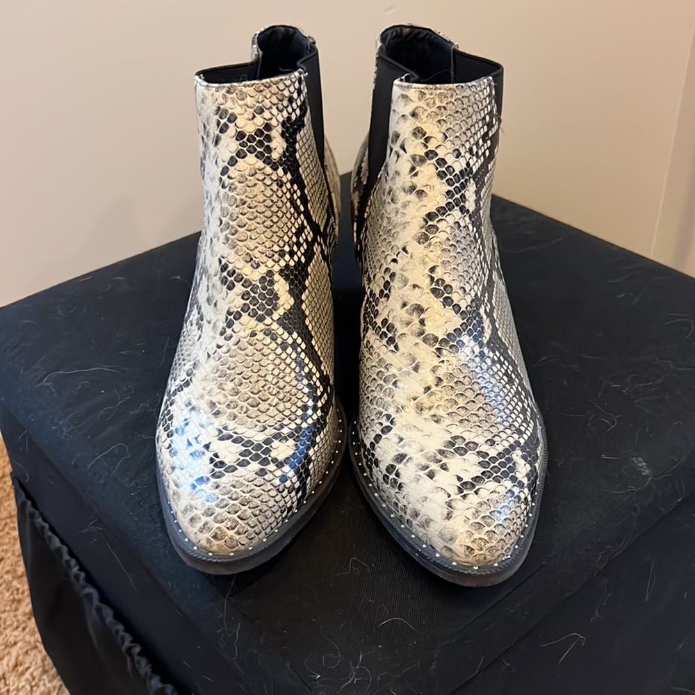 Universal Thread Snakeskin Boots - Picture 2 of 2